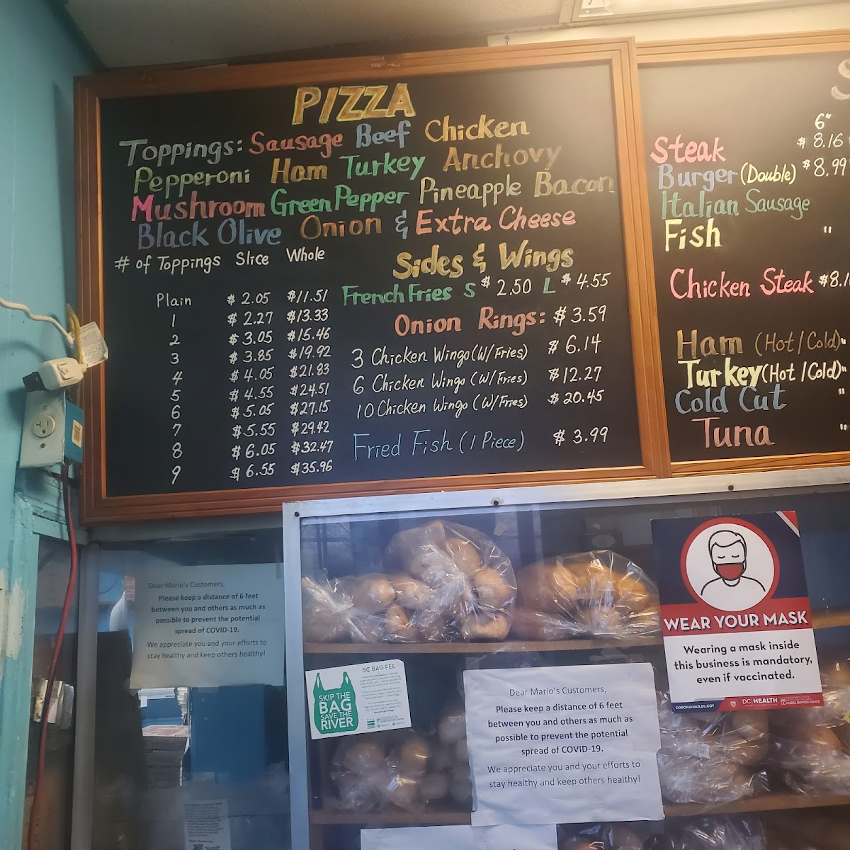 Mario's Pizza House Menu - Image 3