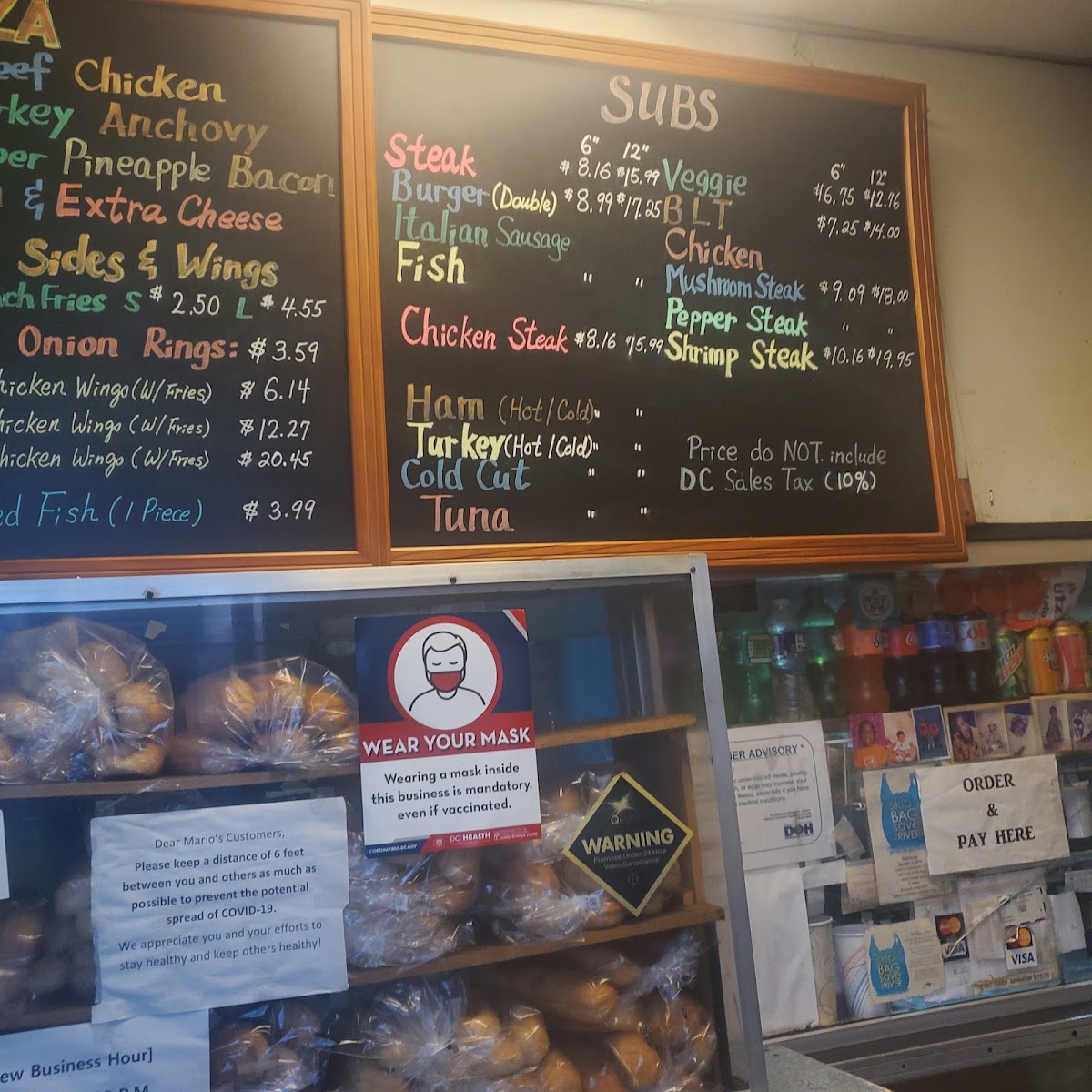 Mario's Pizza House Menu - Image 6